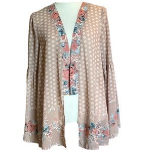 Altar’d State pink/taupe kimono.  Size medium